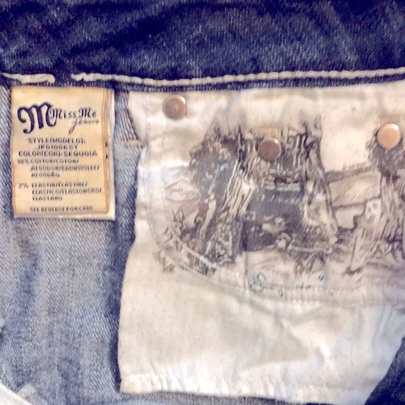 Miss Me Jeans, Irene Straight, Size 27 - Picture 7 of 7